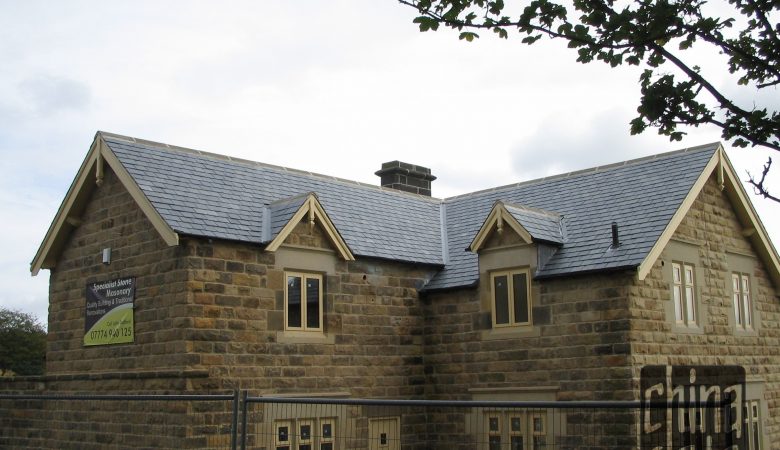 688 Blue Empress Chinese slate in Dronfield, England