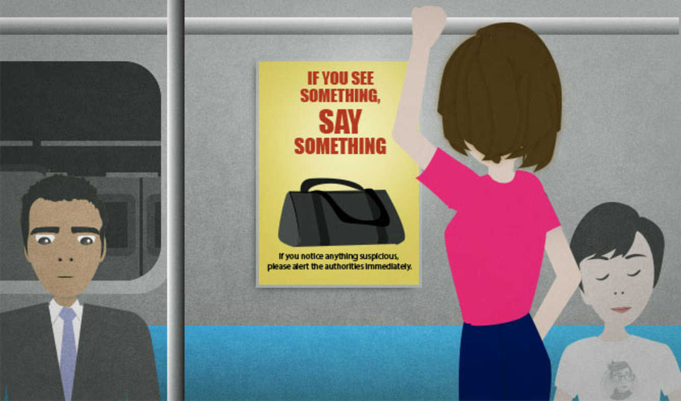 English Lesson: If you notice anything suspicious, please alert the authorities immediately.